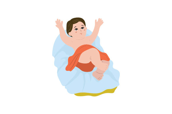 Baby Jesus Religious Crafts Design for Sellers