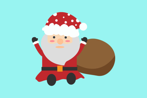 Christmas Santa Claus Icons and Graphics