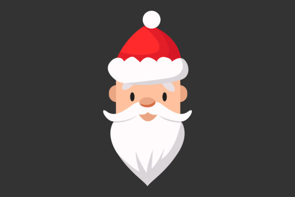 Christmas Santa Claus with His Red Hat: A Designer's Review of This Iconic Graphic Asset