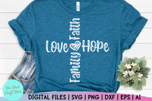 Faith Hope Love Inspirational Design: Graphics & Crafts Review