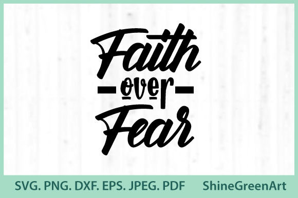 Faith over Fear – Christmas, Religious Design Review