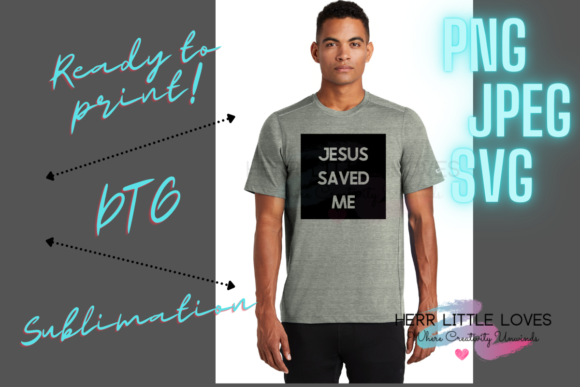 Jesus Saved Me SVG: Print Templates Review for Graphics Sellers