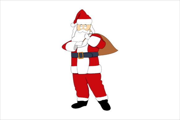Santa Christmas and Christmas Gifts: Graphics & Illustrations Review