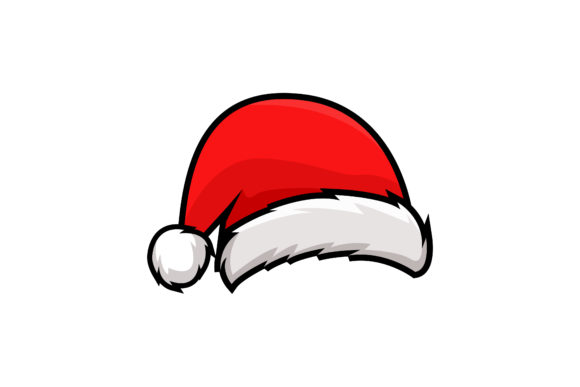 Santa Claus Red Cartoon Hat Graphics & Icons Review