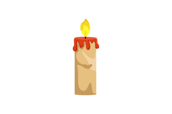 Simple Thing Christmas Candle Light: Graphics & Illustrations